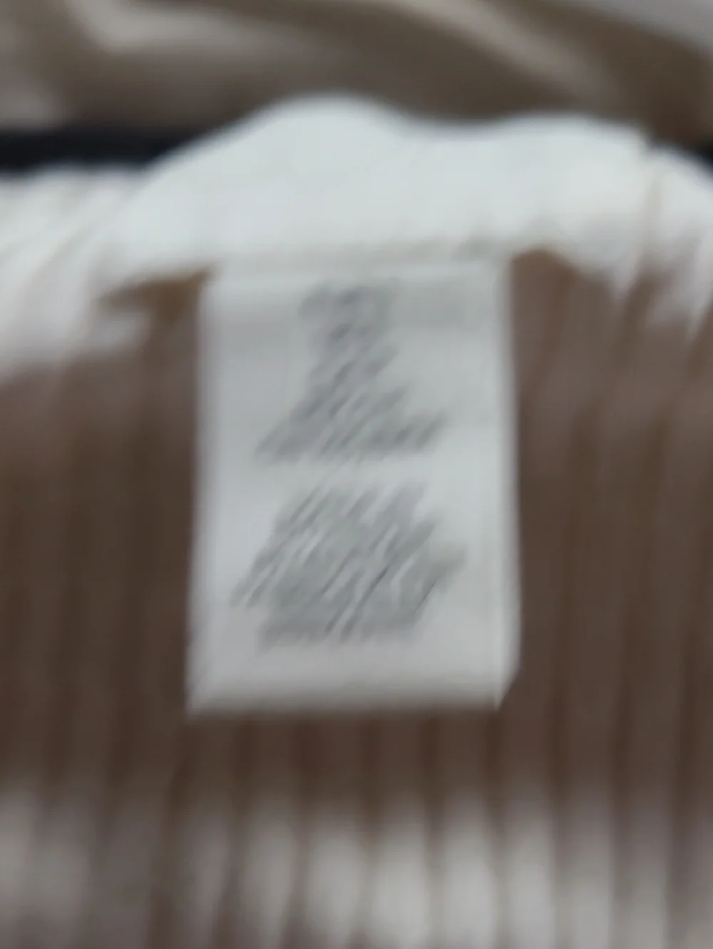 H&M White Ribbed Short Sleeve Top with Black Trim - Picture 3 of 3